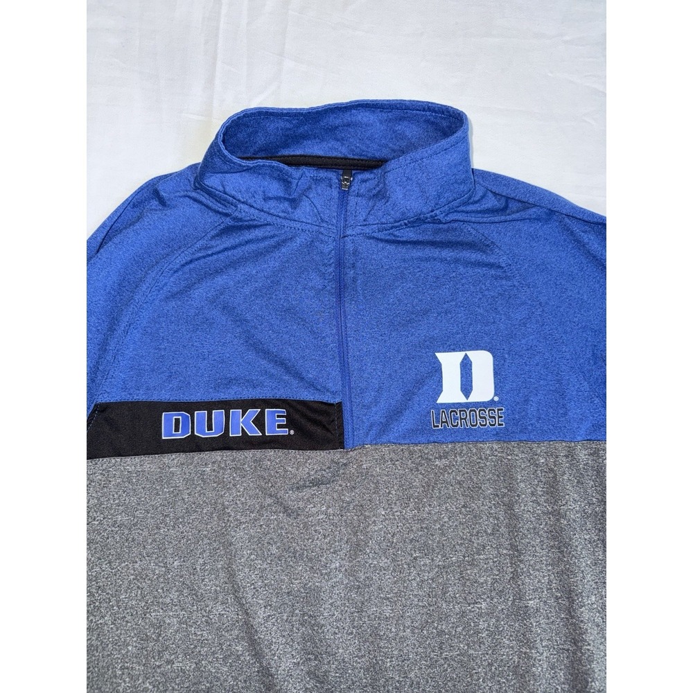 Duke Blue Devils Lacrosse - Men's - 1/4 Zip Pullover - M Colosseum NWOT